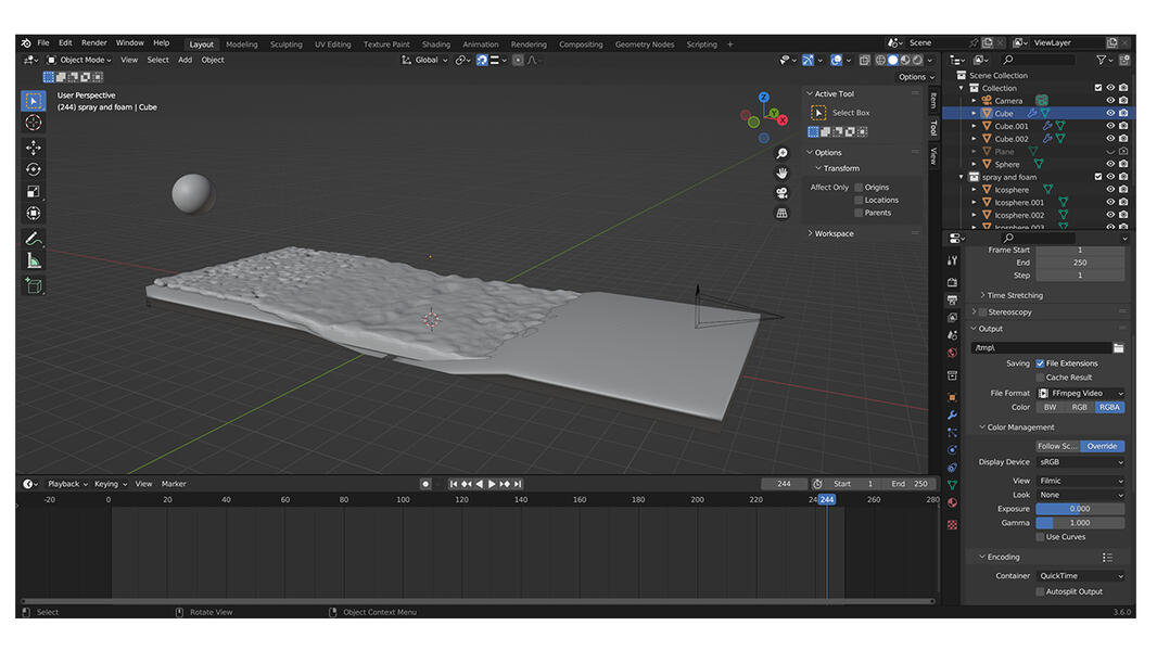 Simulation (Water) // Personal Project
